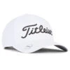 Titleist Players Performance Ball Marker Golf Cap -Golf Apparel Store Titleist Players Performance Ball Marker Golf Cap White Black 1