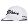 Titleist Tour Performance Golf Cap -Golf Apparel Store Titleist Tour Performance Golf Cap White Black 1