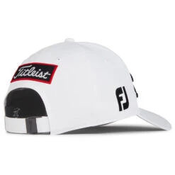 Titleist Tour Performance Golf Cap -Golf Apparel Store Titleist Tour Performance Golf Cap White Black 3