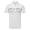 TravisMathew Activate Golf Polo Shirt -Golf Apparel Store Travis Mathew SS21 Activate Golf Polo Shirt 1MW440 SHTRA055 XL White Front