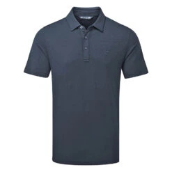 TravisMathew The Heater Golf Polo Shirt Black