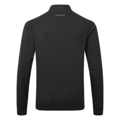 TravisMathew Zachary 1/2 Zip Golf Sweater 10 TravisMathew Zachary 1/2 Zip Golf Sweater -Golf Apparel Store Travis Mathew SS21 Zachary Sweater 1MQ470 0BLK Code SWTRA006 Black back