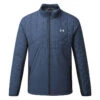 Under Armour CG Reactor Golf Wind Jacket -Golf Apparel Store Under Armour AW21 CG Reactor Thermal Wind Jacket 1364642 408 Code WTUND083 Academy Black Front