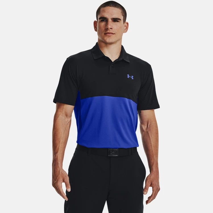 Under Armour Performance Blocked Golf Polo Shirt 6 Under Armour Performance Blocked Golf Polo Shirt - Image 4