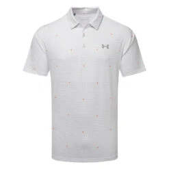 Under Armour Playoff 2.0 Flag Print Golf Polo Shirt