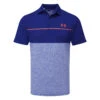 Under Armour Playoff 2.0 Low Round Golf Polo Shirt 2 Under Armour Playoff 2.0 Low Round Golf Polo Shirt -Golf Apparel Store Under Armour AW22 Playoff 2.0 Polo Shirt 1327037 491 SHUND296 Bauhaus Blue Oxford Blue Bolt Red Front