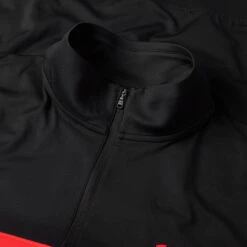 Under Armour Storm 1/2 Zip Golf Sweater -Golf Apparel Store Under Armour AW22 Storm Midlayer 1 2 Zip Sweater 1370119 003 SWUND177 S Black Radio Red Radio Red Detail