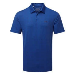 Under Armour Playoff 3.0 Deuces Grid Stripe Golf Polo Shirt