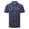 Under Armour Playoff 3.0 Floral Speckle Stripe Golf Polo Shirt