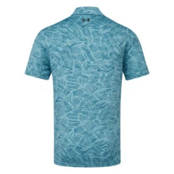 Under Armour Playoff 3.0 Palm Sketch Stripe Golf Polo Shirt 7 Under Armour Playoff 3.0 Palm Sketch Stripe Golf Polo Shirt -Golf Apparel Store Under Armour SS23 Playoff 3.0 Palm Sketch Polo Shirt 1378677 400 SHUND328 S Still Water Static Blue Black Back