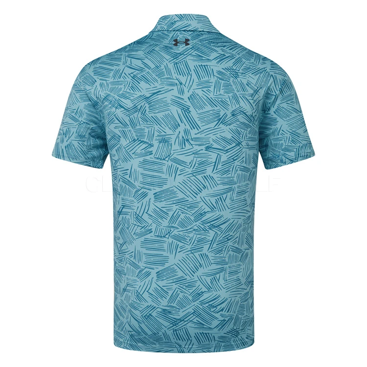 Under Armour Playoff 3.0 Palm Sketch Stripe Golf Polo Shirt 5 Under Armour Playoff 3.0 Palm Sketch Stripe Golf Polo Shirt - Image 3