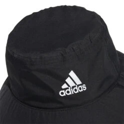 Adidas RAIN.RDY Golf Bucket Hat -Golf Apparel Store adidas RAIN.RDY Golf Bucket Hat Black 4