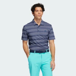 Adidas Two Colour Stripe Primegreen Golf Polo Shirt 11 Adidas Two Colour Stripe Primegreen Golf Polo Shirt -Golf Apparel Store adidas SS22 Two Colour Stripe Primegreen Golf Polo Shirt HI5181 M SHADI658 Navy White Model 1